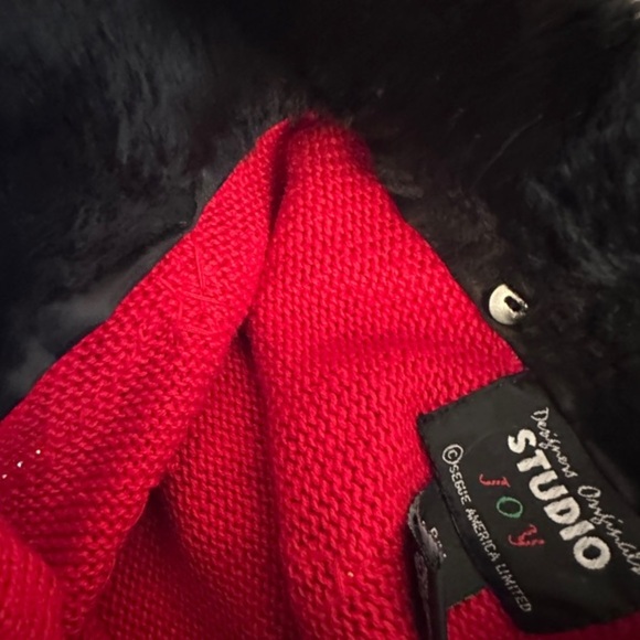 Vintage Designers Originals Studio Joy Christmas Cardigan Sweater - Picture 6 of 6